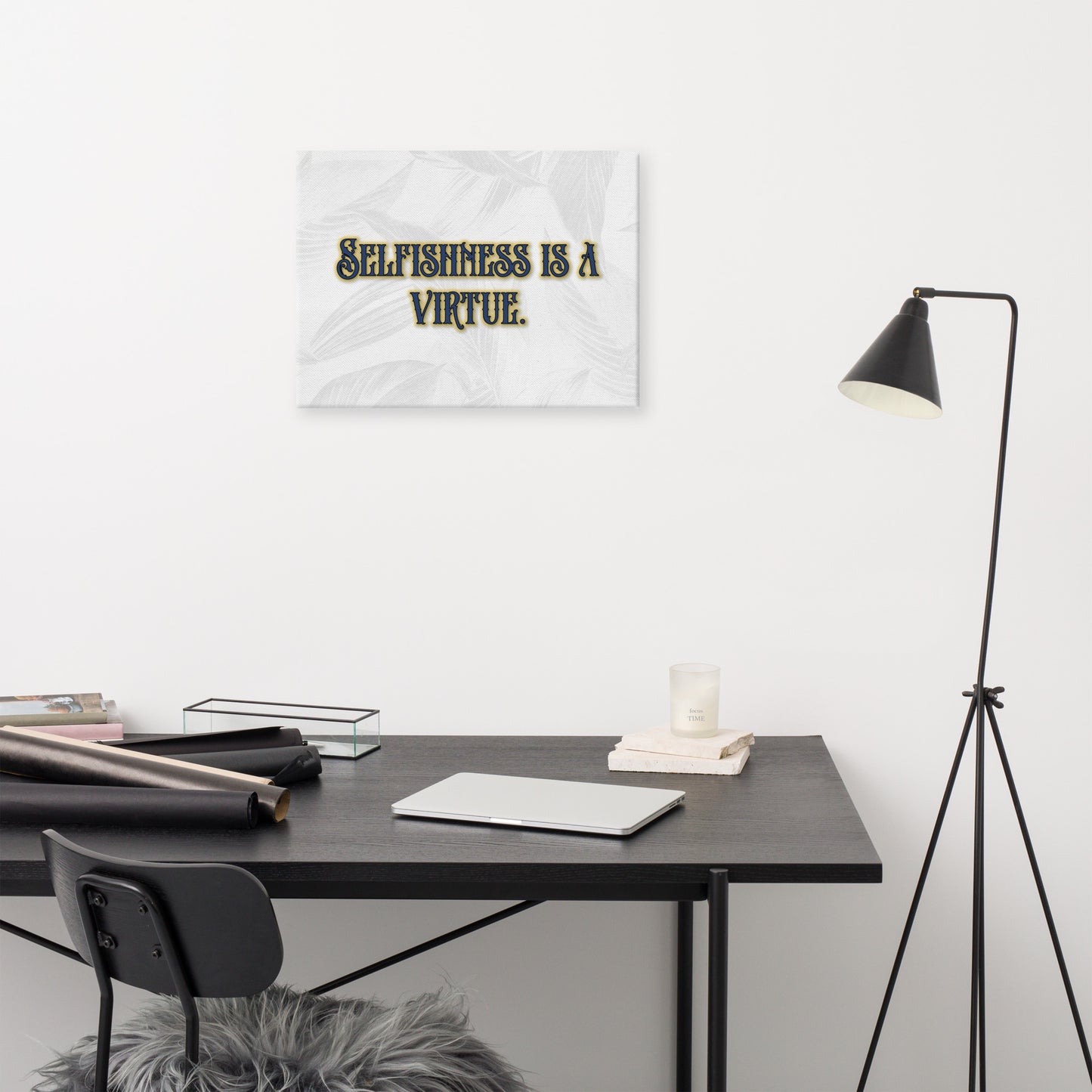 Selfishness #1 Canvas