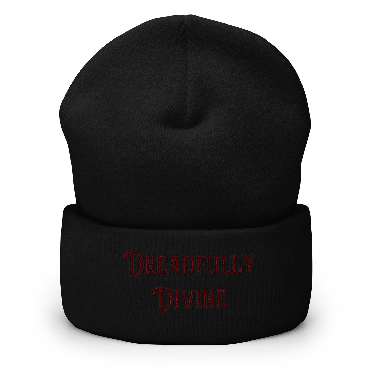 DD Logo (Maroon) Cuffed Beanie