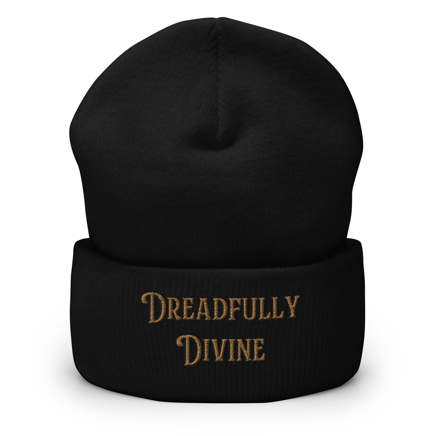 DD Logo (Gold) Cuffed Beanie