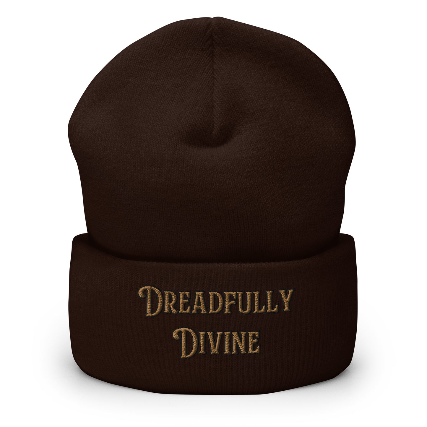 DD Logo (Gold) Cuffed Beanie