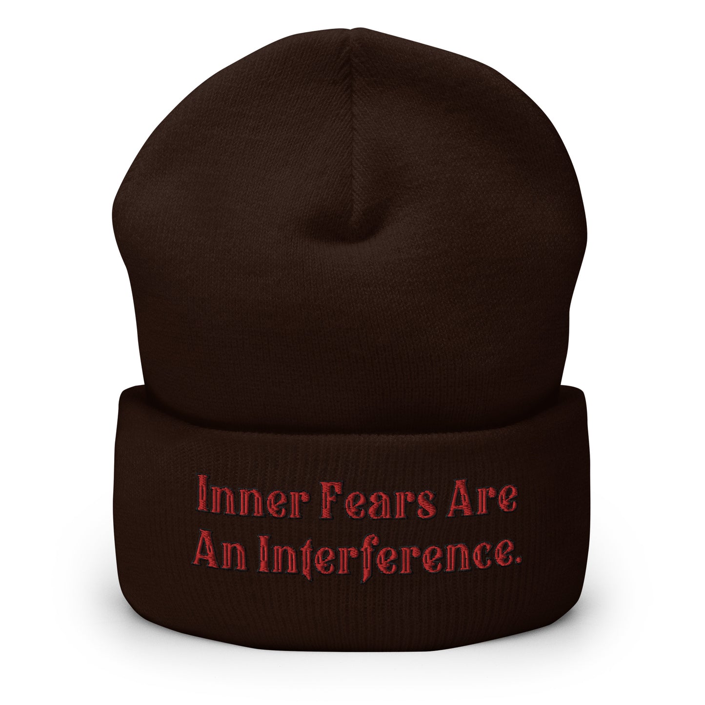 Inner Fears Cuffed Beanie