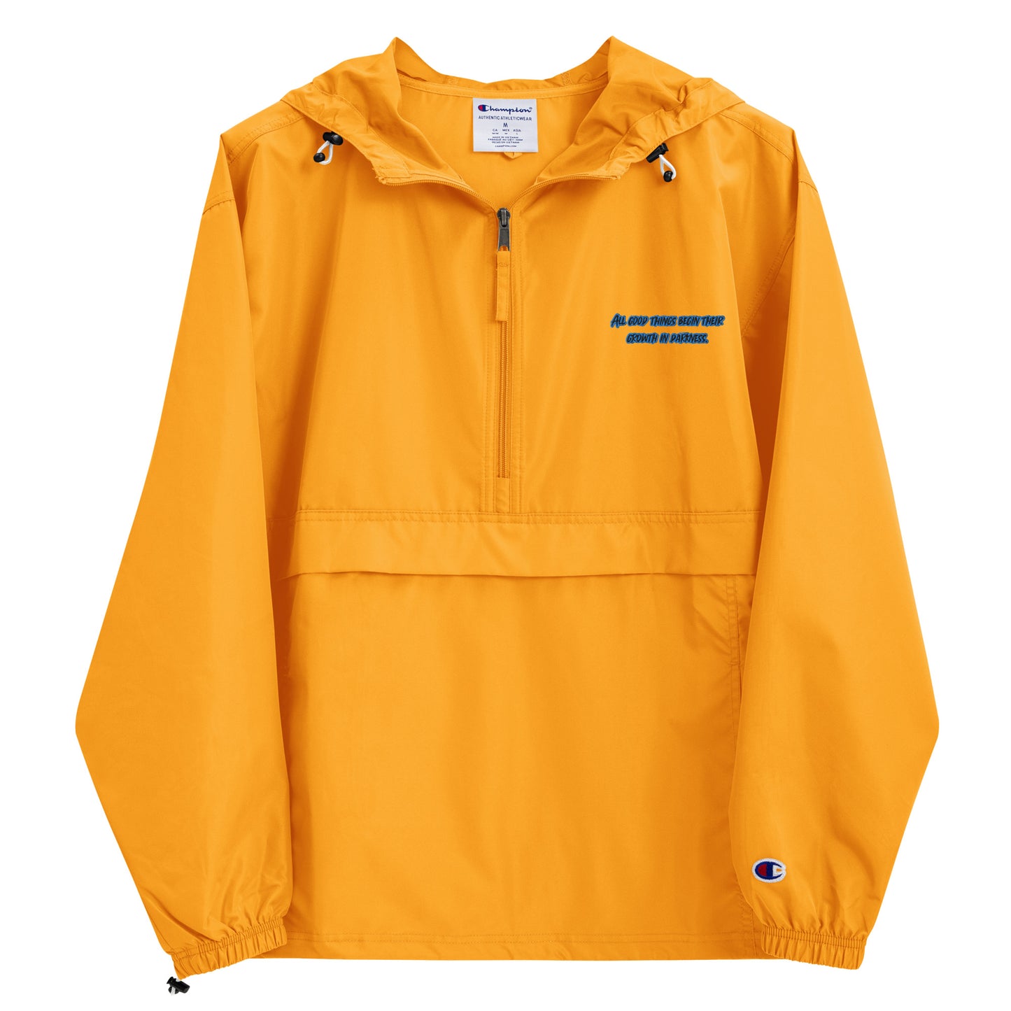 In Darkness Embroidered Champion Packable Jacket