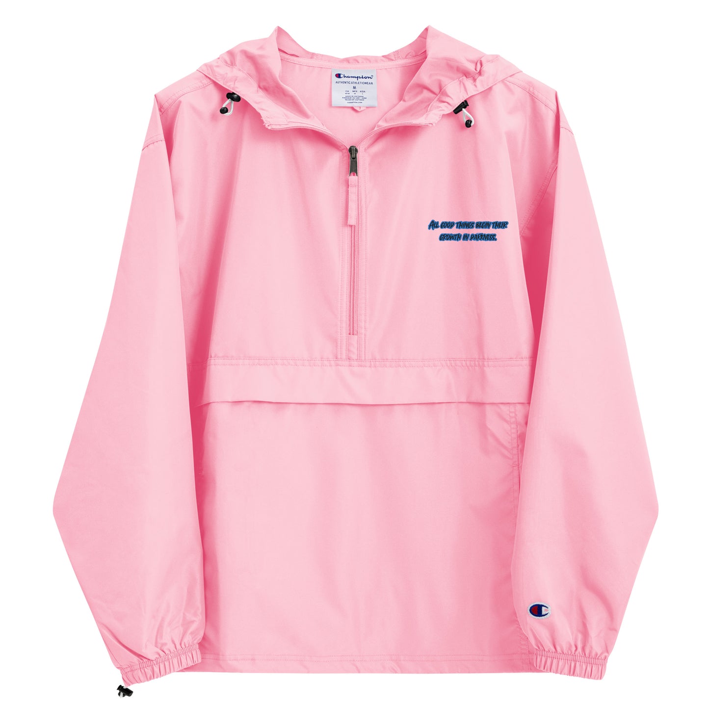 In Darkness Embroidered Champion Packable Jacket