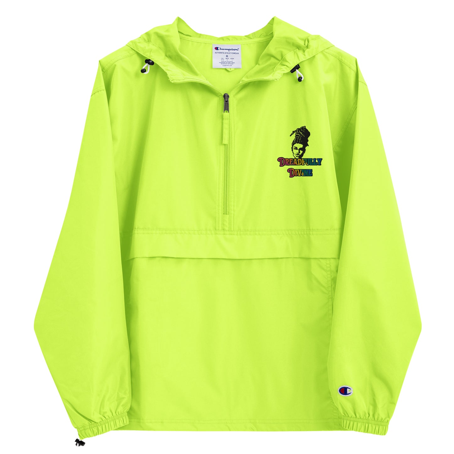 DD Woman #2 (Multi-color) Unisex Embroidered Champion Packable Jacket