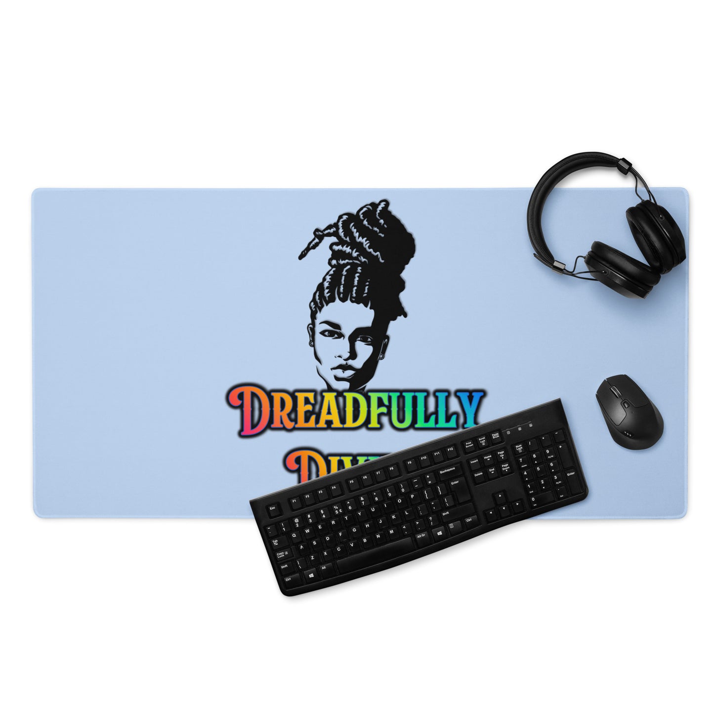 DD Woman #2 (Multi-color) Gaming Mouse Pad