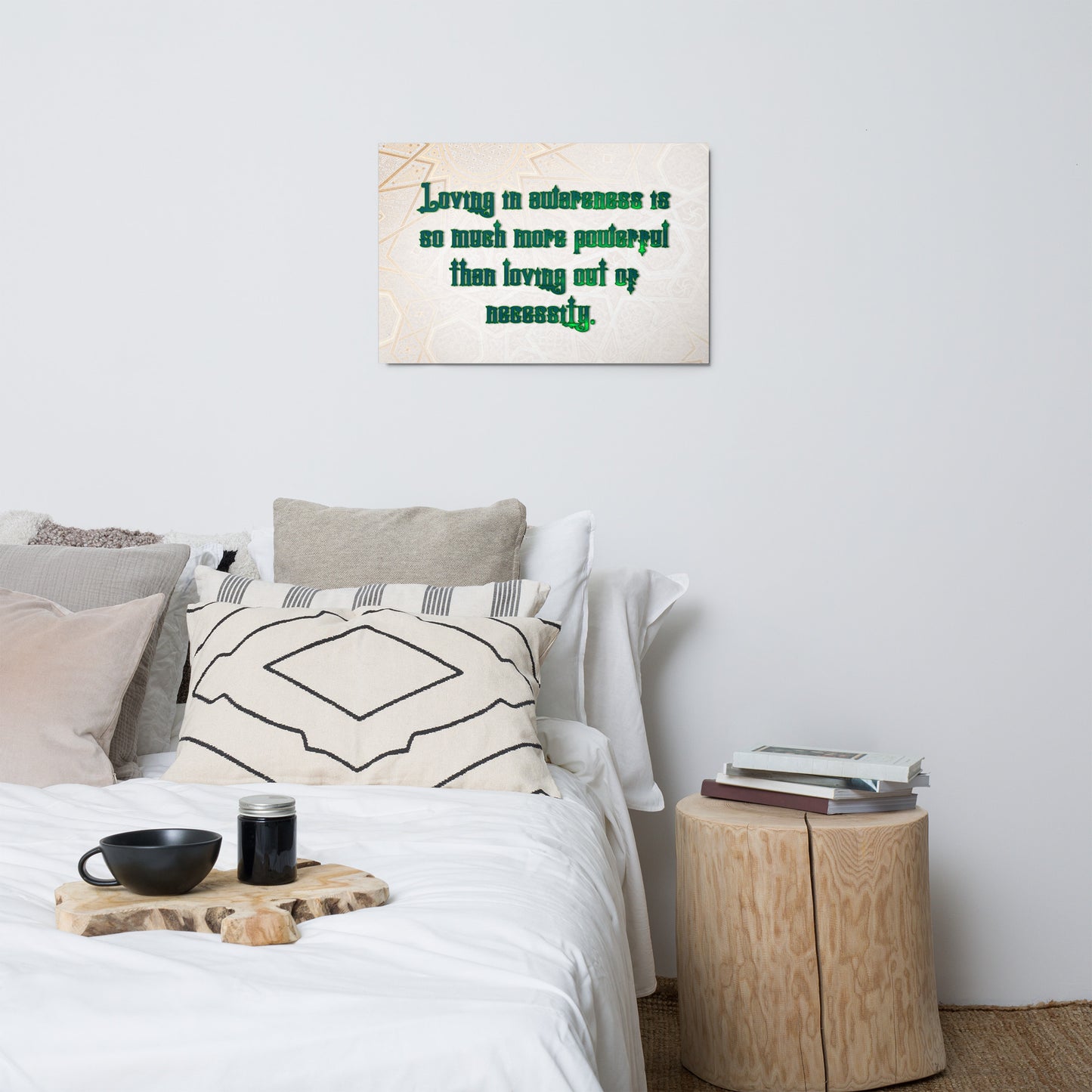Loving In Awareness Metal Prints