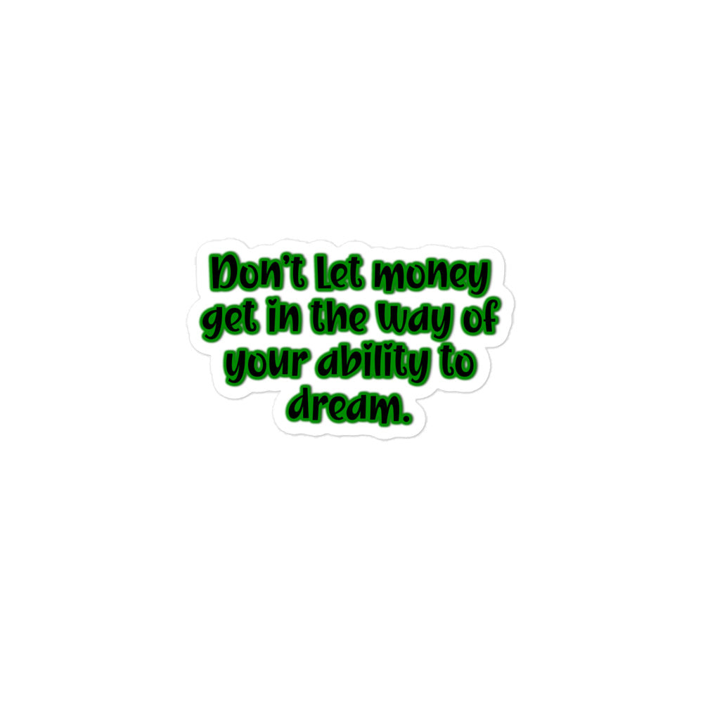 Dream Ability #1 Bubble-free Stickers