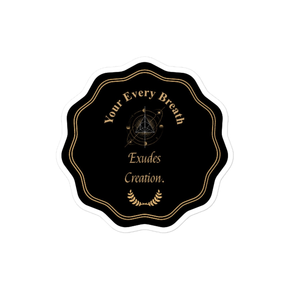 Creation #2 Bubble-free stickers