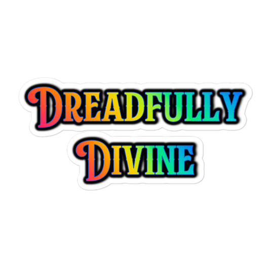 DD Logo (Multi-color) Bubble-free Stickers