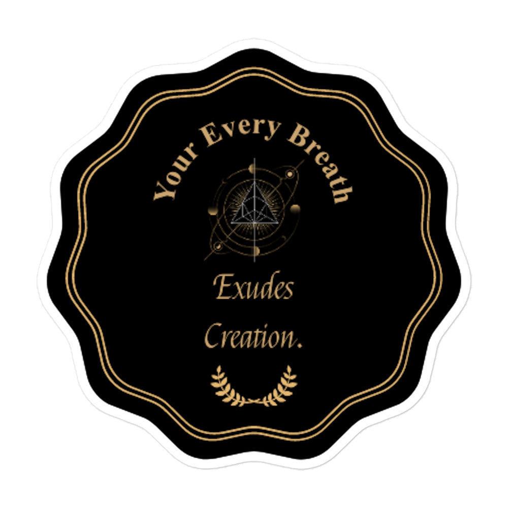 Creation #2 Bubble-free stickers