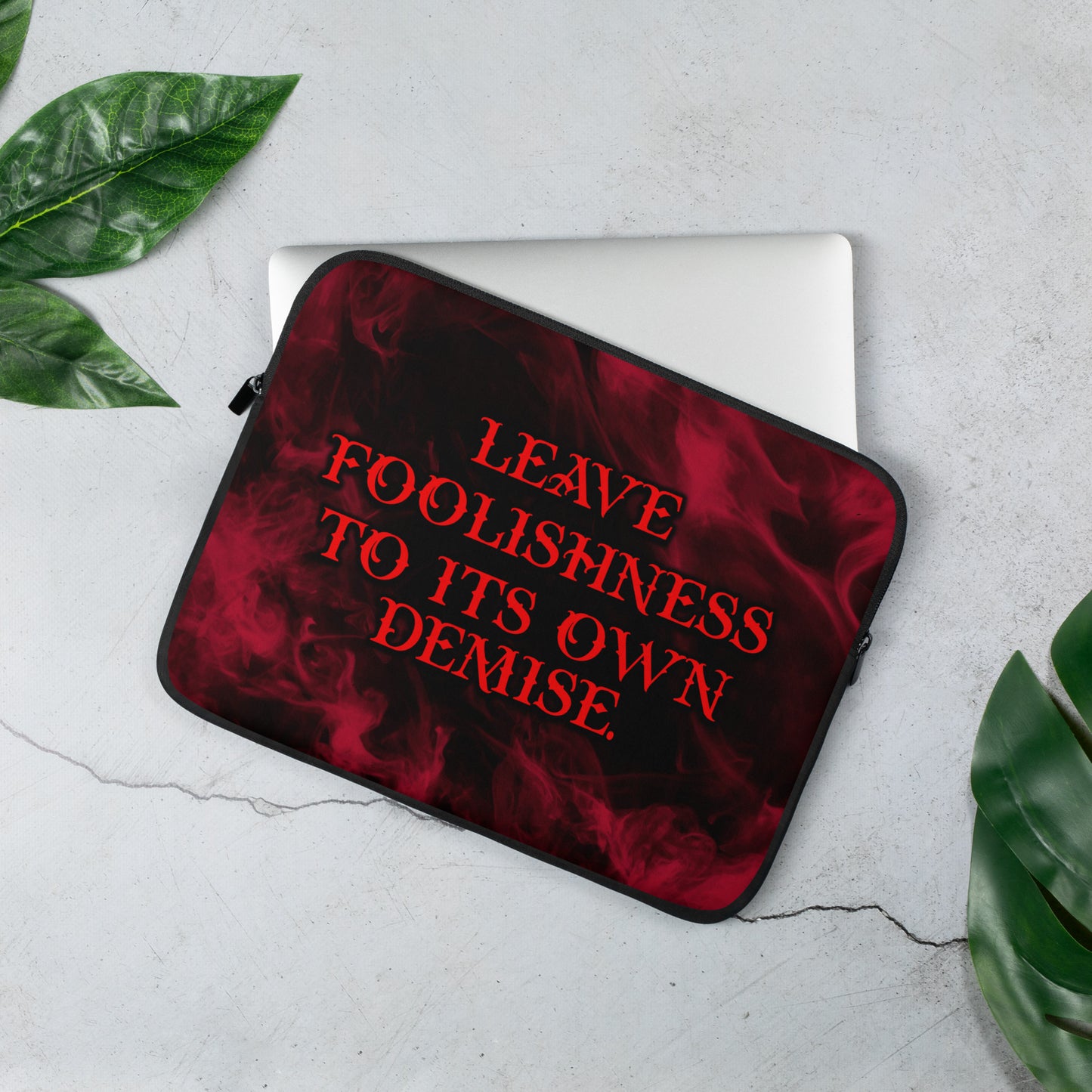 Foolishness Laptop Sleeve
