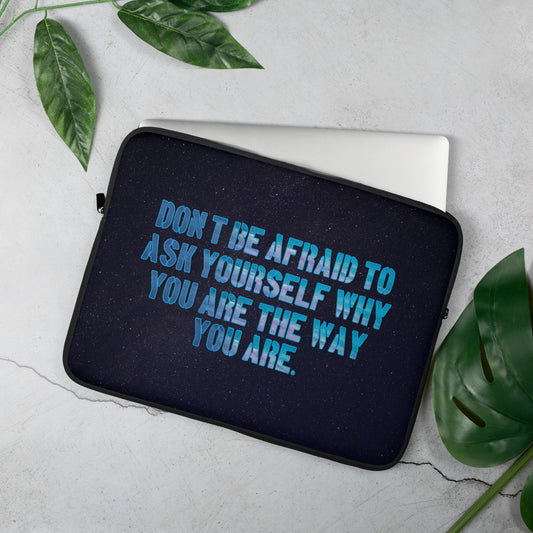 Ask Yourself #1 Laptop Sleeve