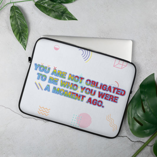 No Obligation Laptop Sleeve