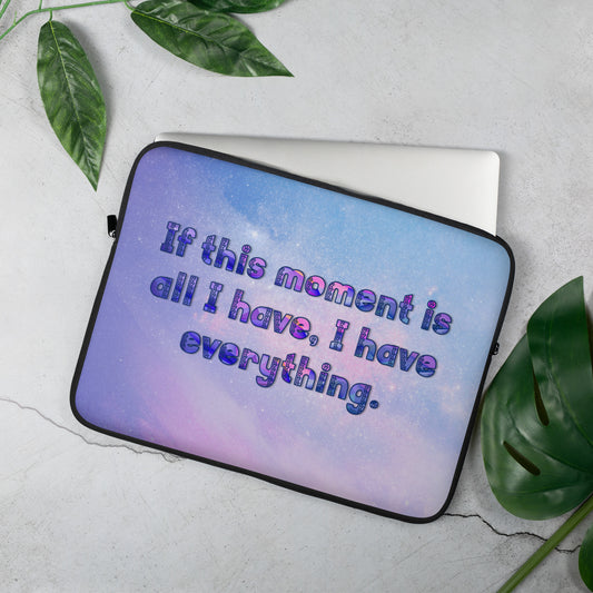 This Moment #1 Laptop Sleeve