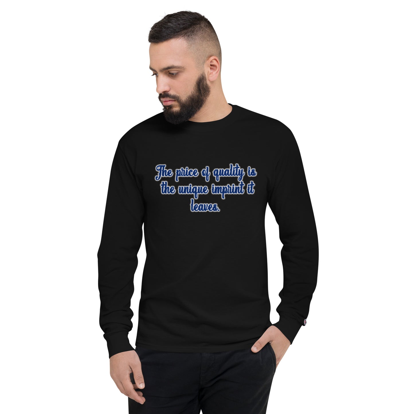 Price of Quality Men's Champion Long Sleeve Shirt