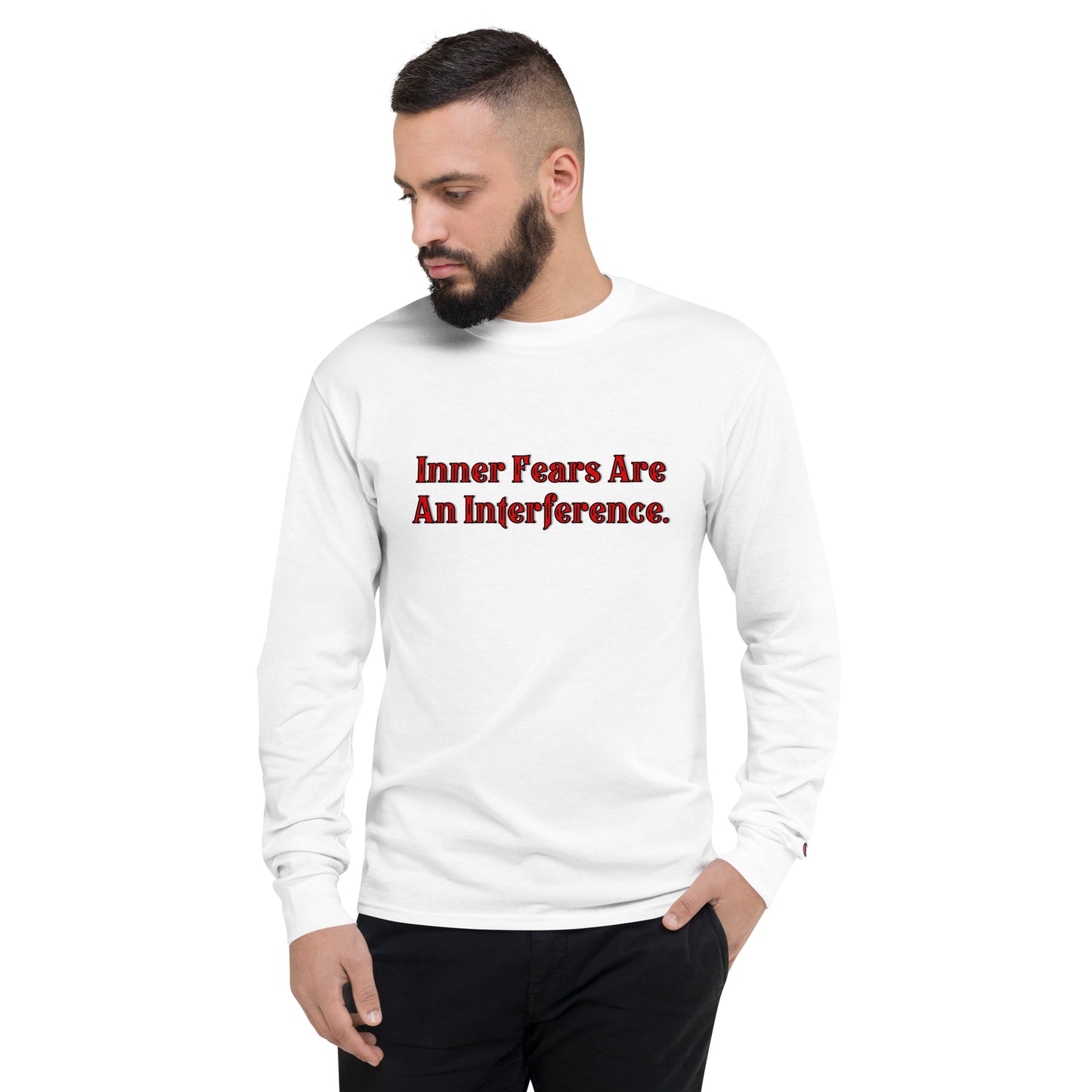 Inner Fears Men's Champion Long Sleeve Shirt