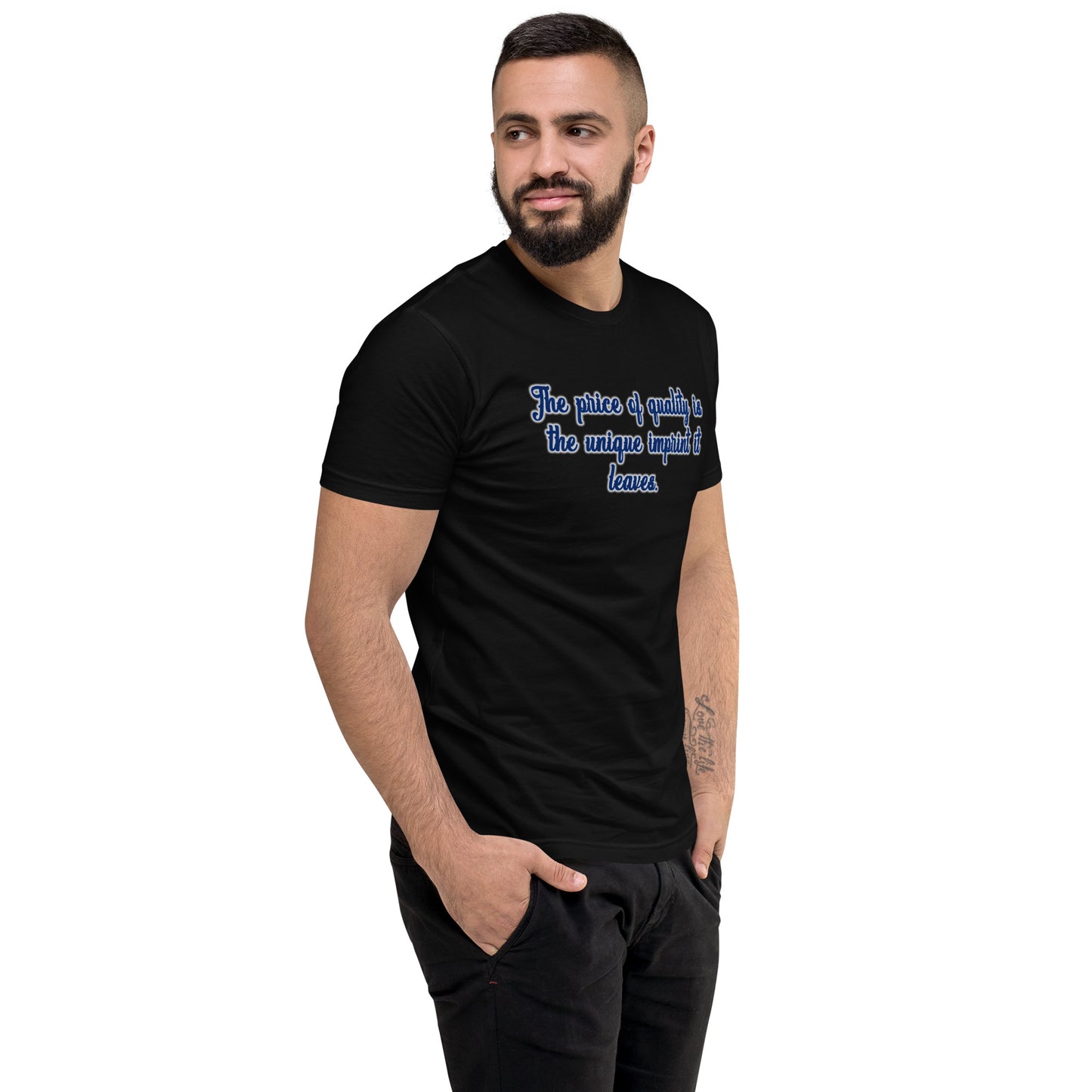 Price of Quality Men's Fitted Short Sleeve T-shirt