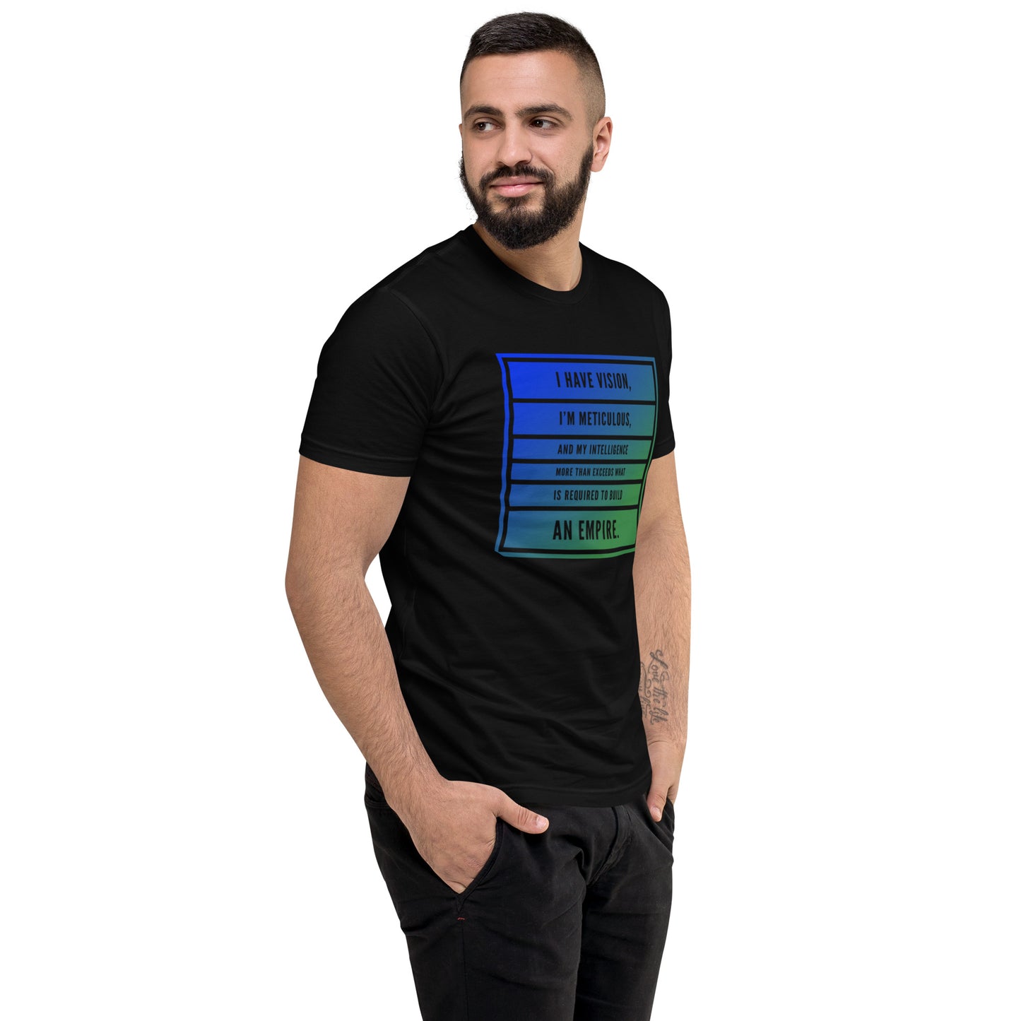 An Empire #1 Men's Fitted Short Sleeve T-shirt