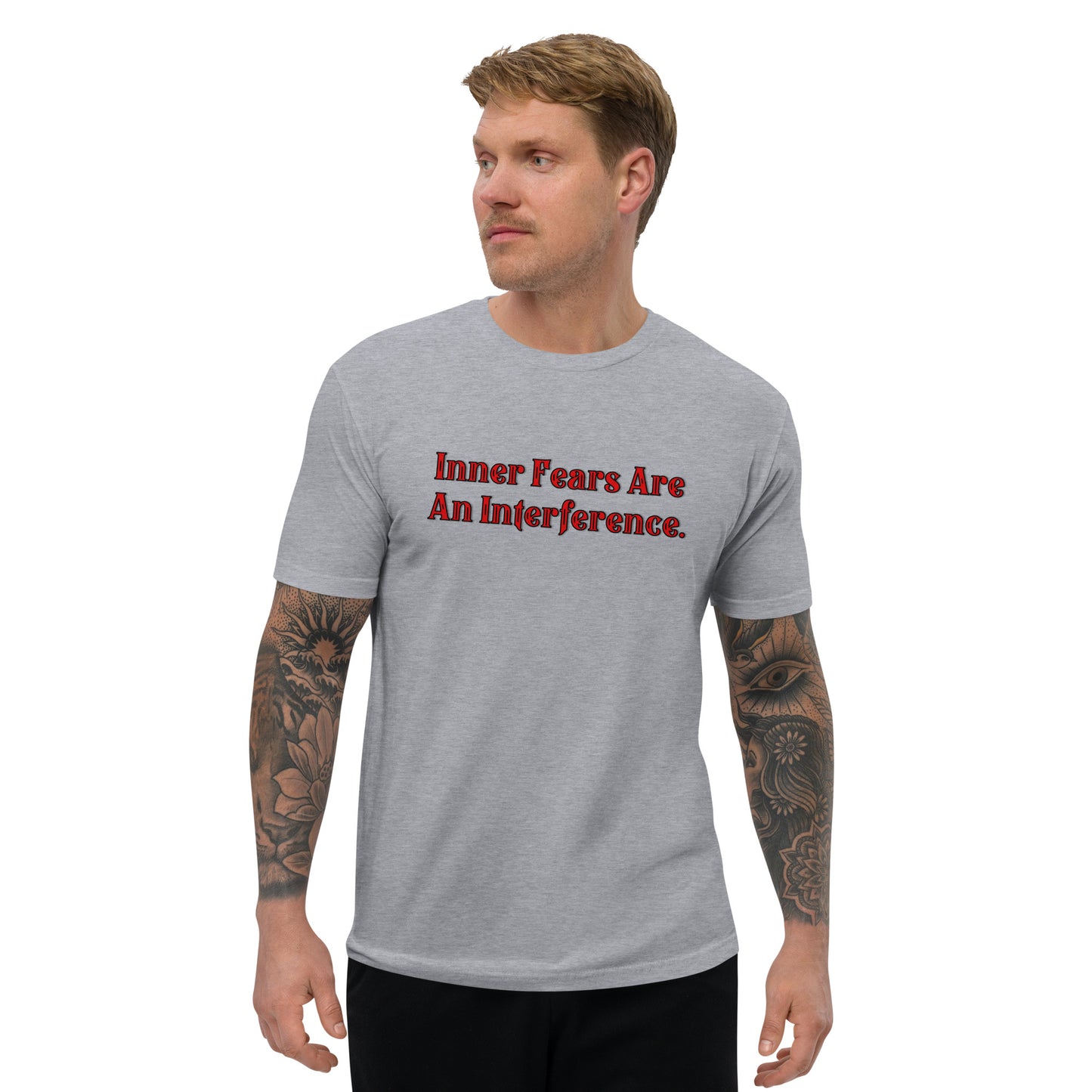 Inner Fears Men's Fitted Short Sleeve T-shirt