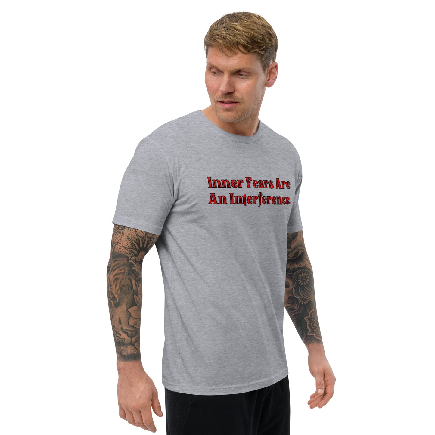 Inner Fears Men's Fitted Short Sleeve T-shirt