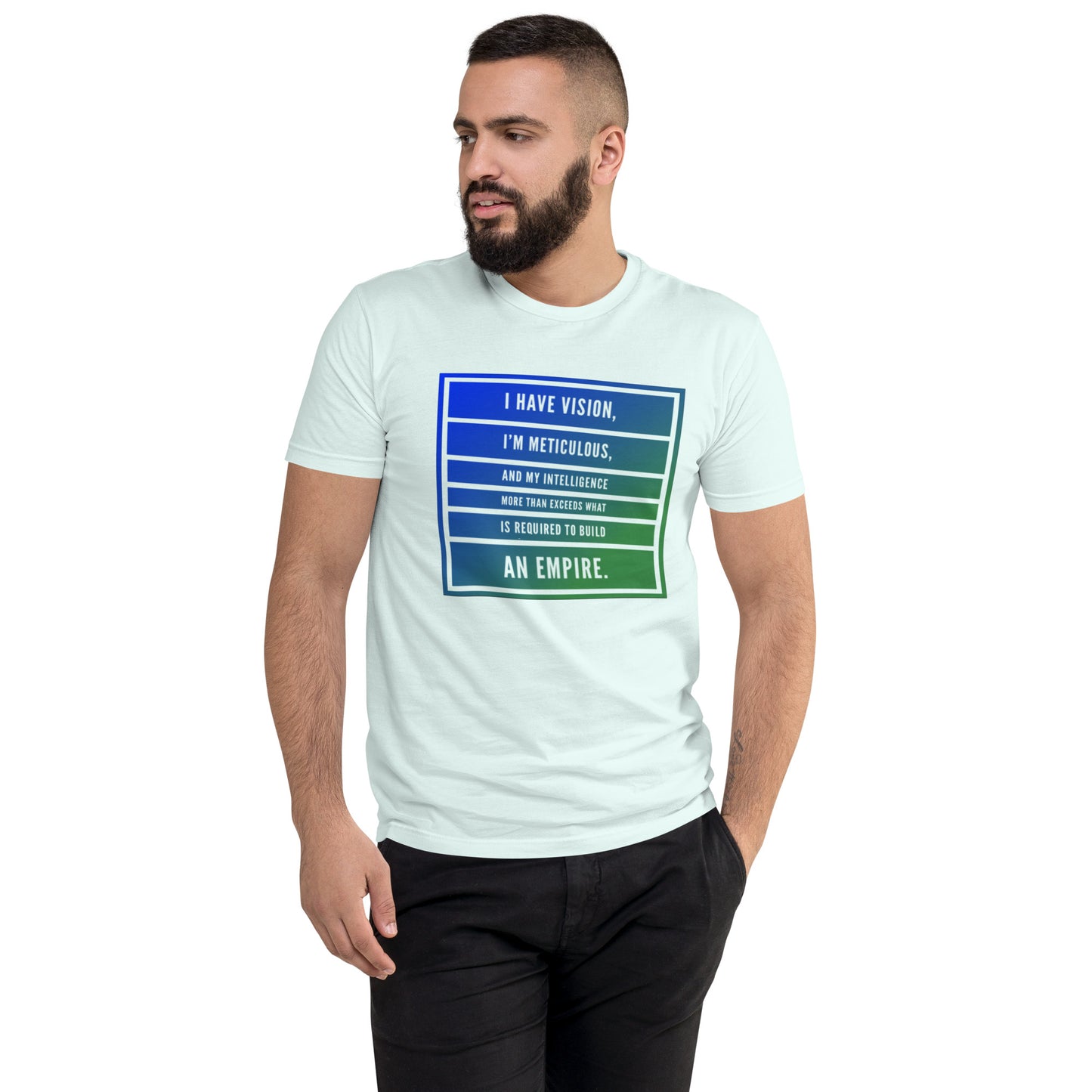 An Empire #1 Men's Fitted Short Sleeve T-shirt
