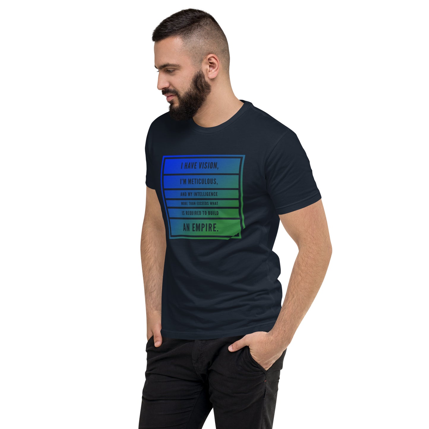 An Empire #1 Men's Fitted Short Sleeve T-shirt