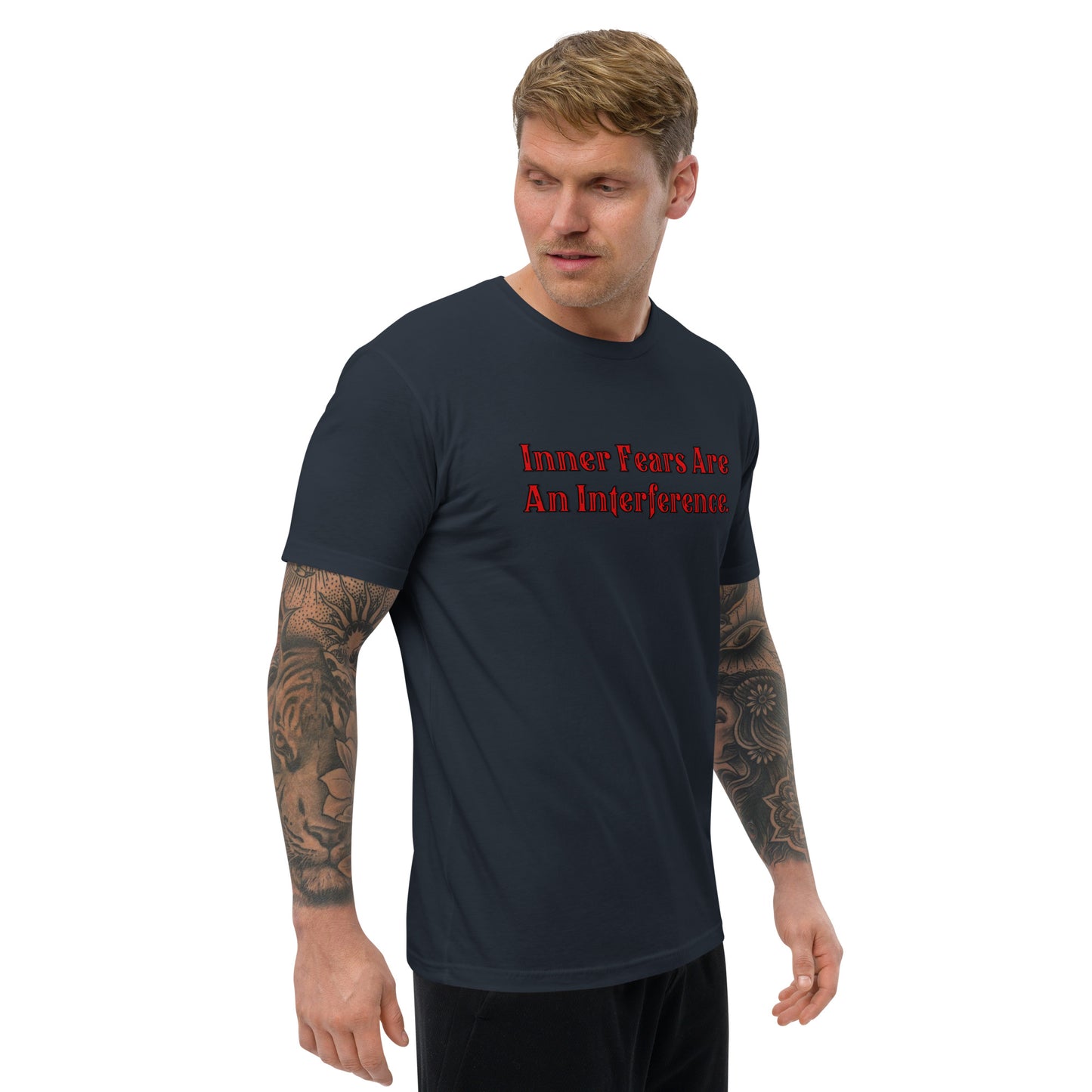 Inner Fears Men's Fitted Short Sleeve T-shirt