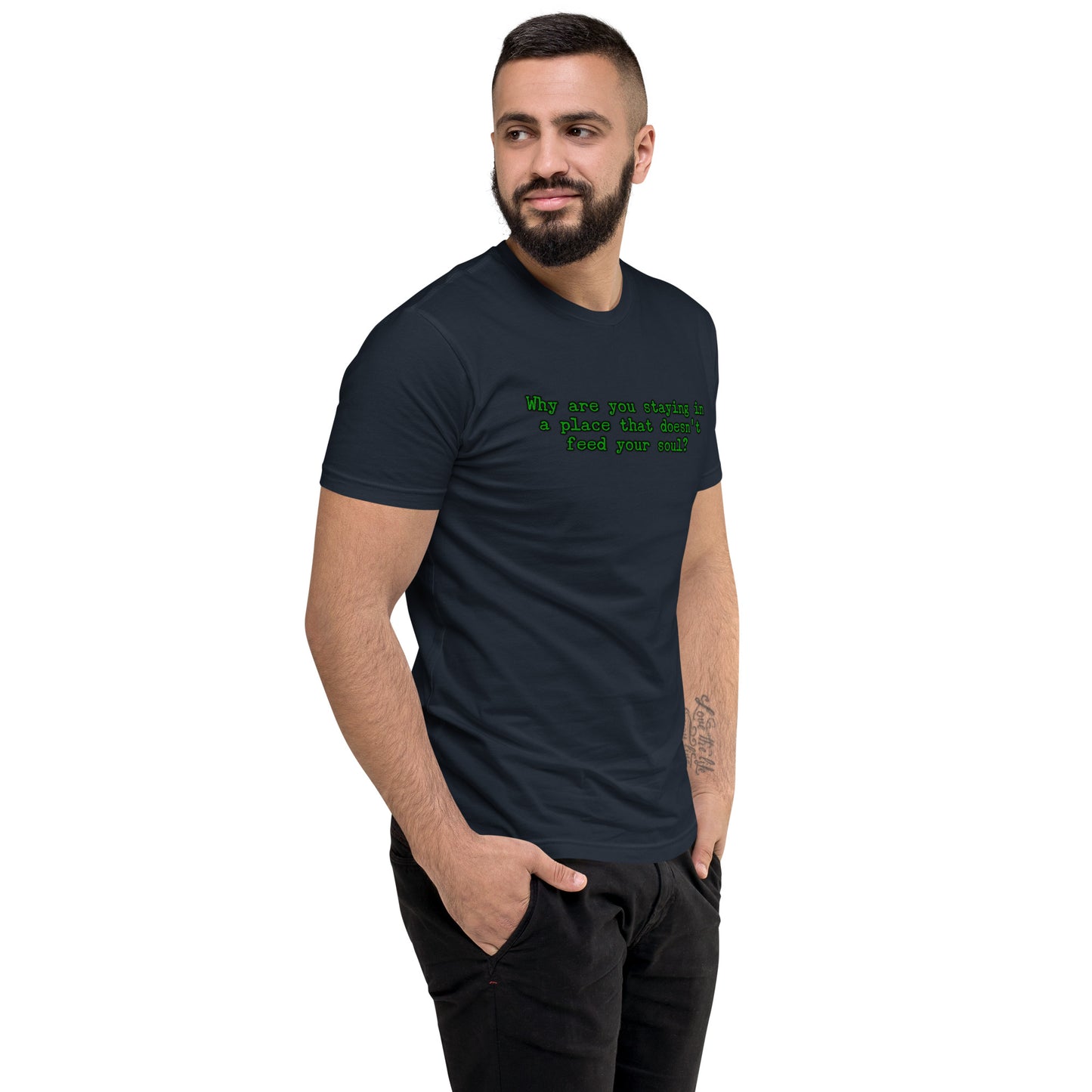 Feed Your Soul Men's Fitted Short Sleeve T-shirt