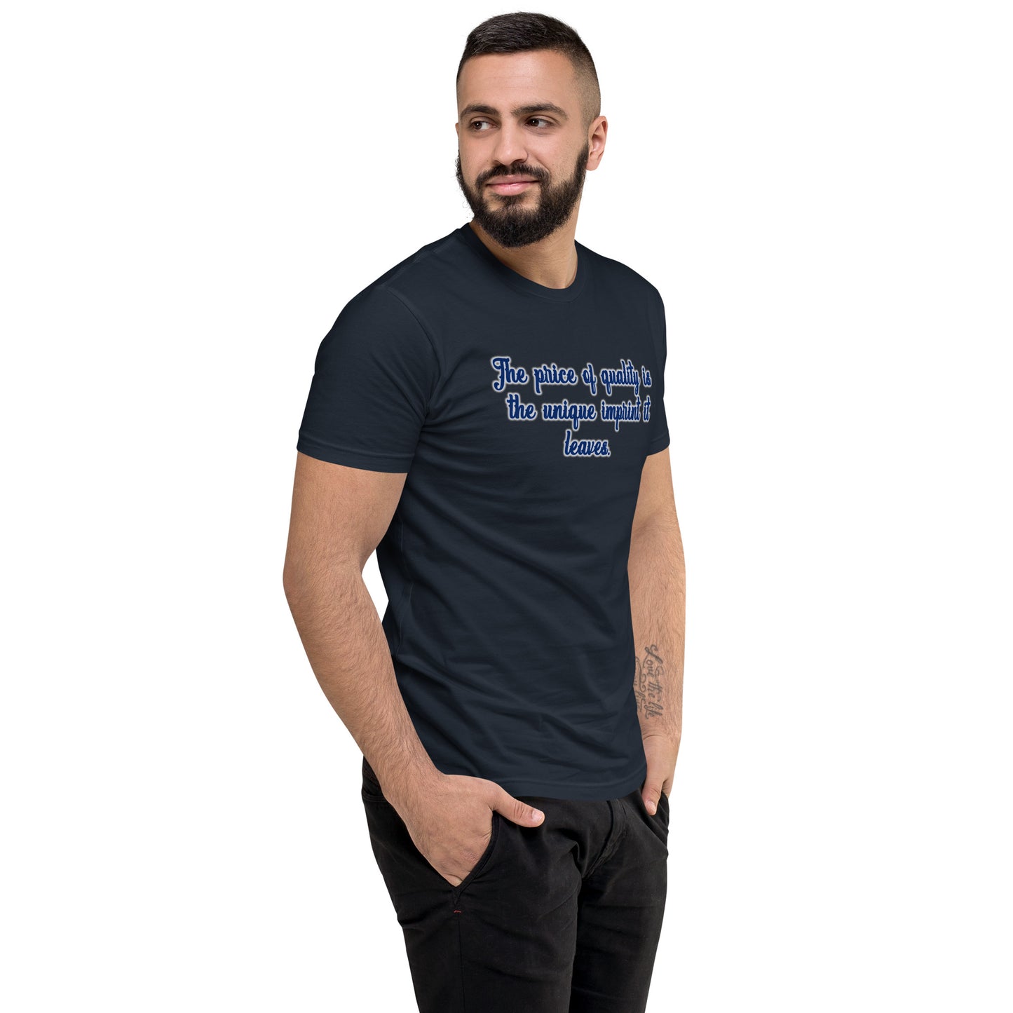 Price of Quality Men's Fitted Short Sleeve T-shirt