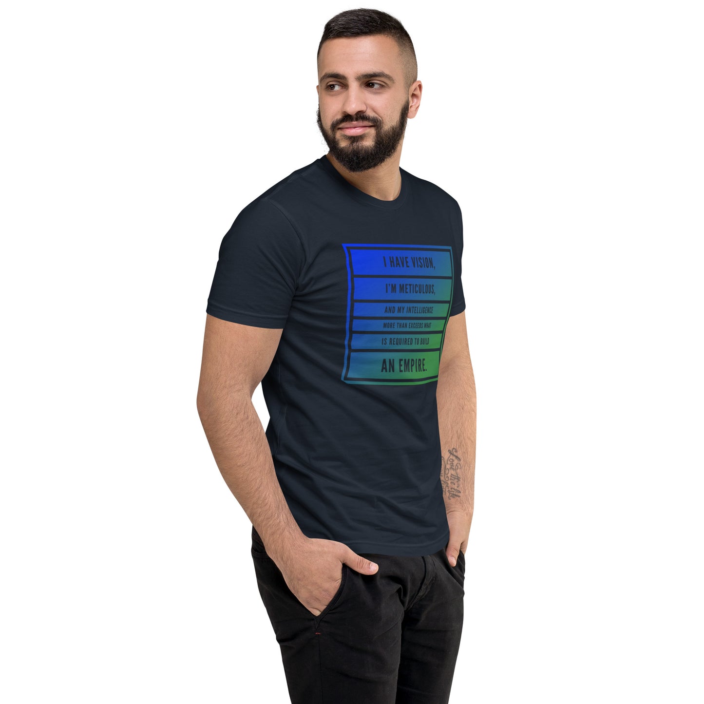 An Empire #1 Men's Fitted Short Sleeve T-shirt