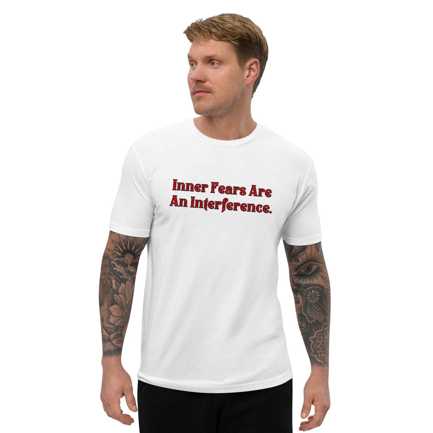 Inner Fears Men's Fitted Short Sleeve T-shirt