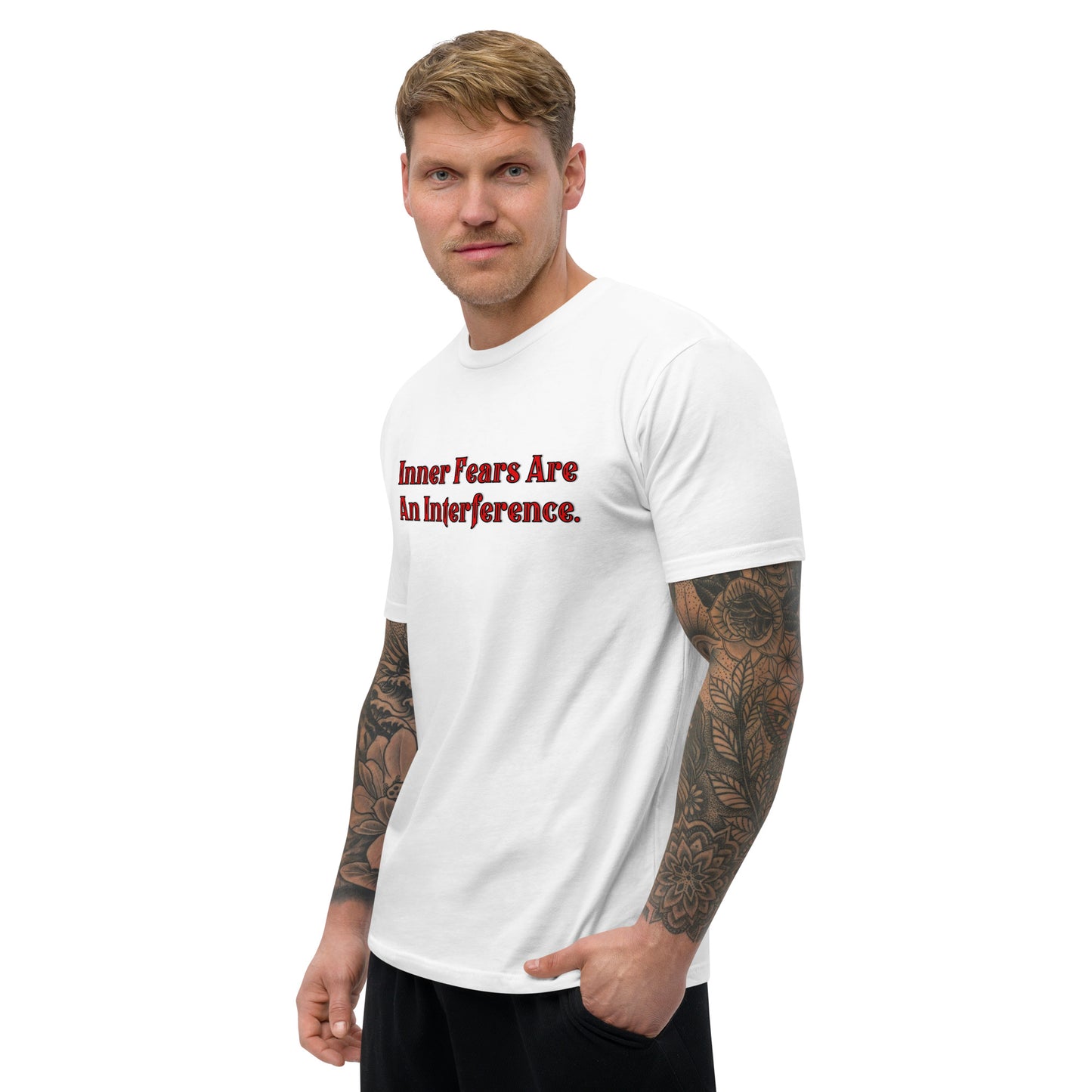 Inner Fears Men's Fitted Short Sleeve T-shirt