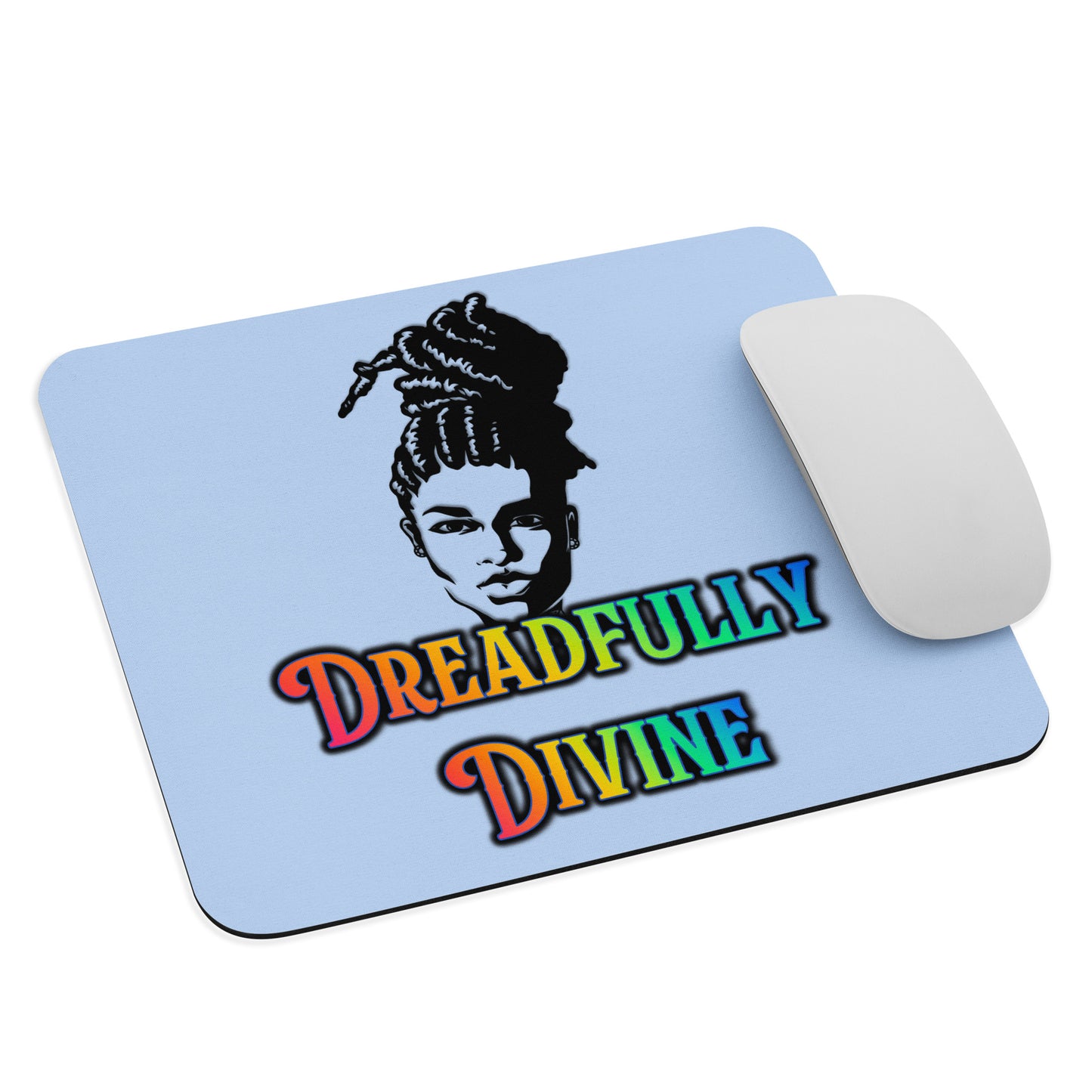 DD Woman #2 (Multi-color) Mouse Pad