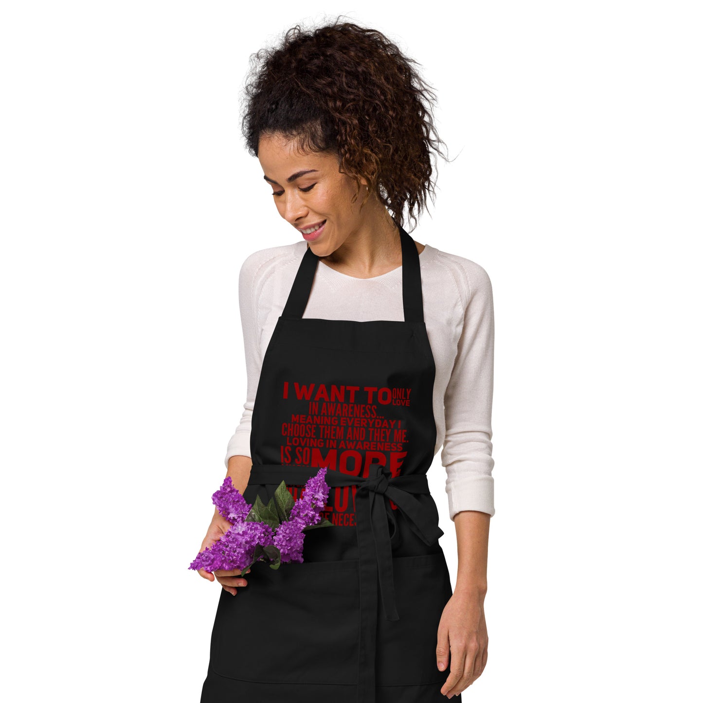 More Powerful Organic Cotton Apron