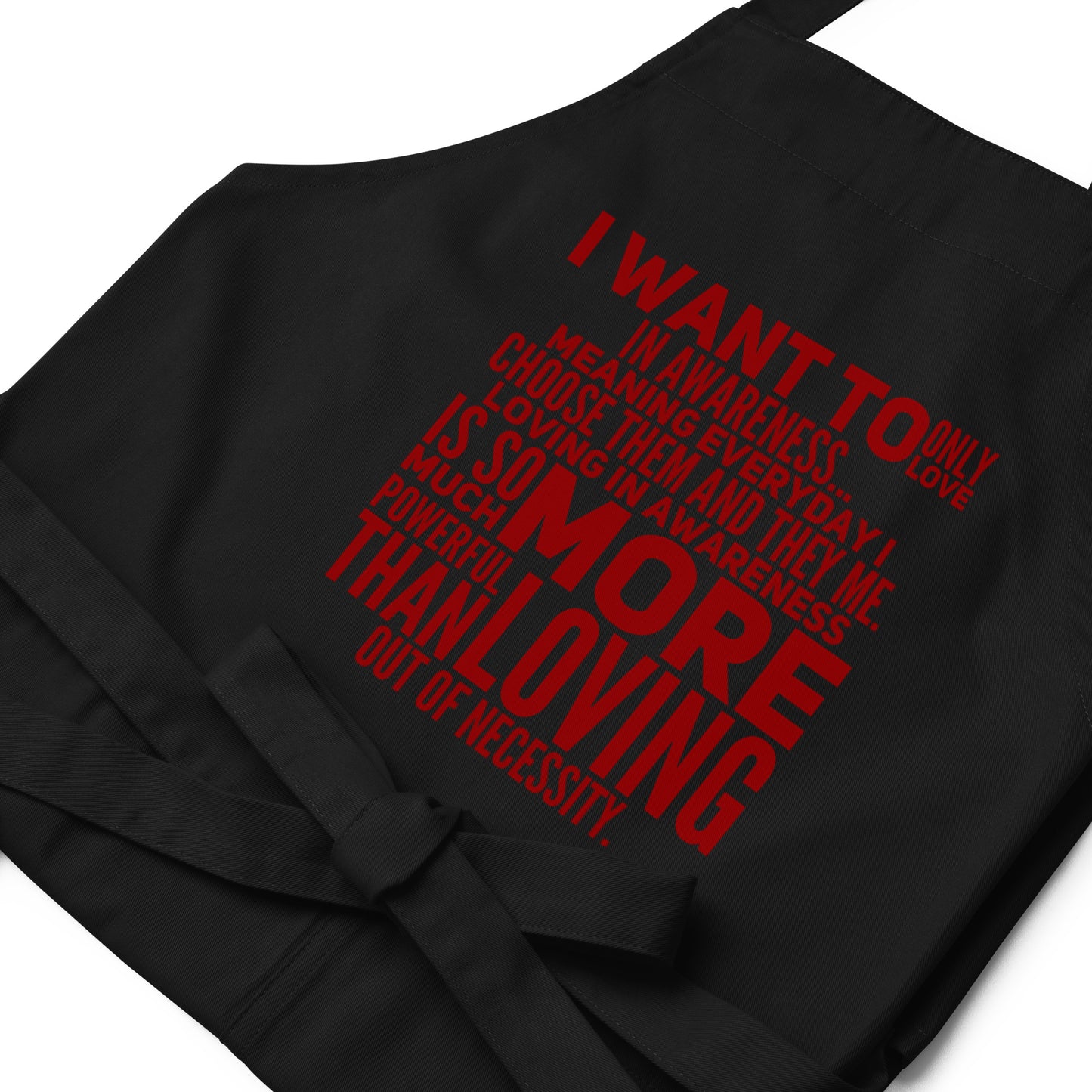 More Powerful Organic Cotton Apron