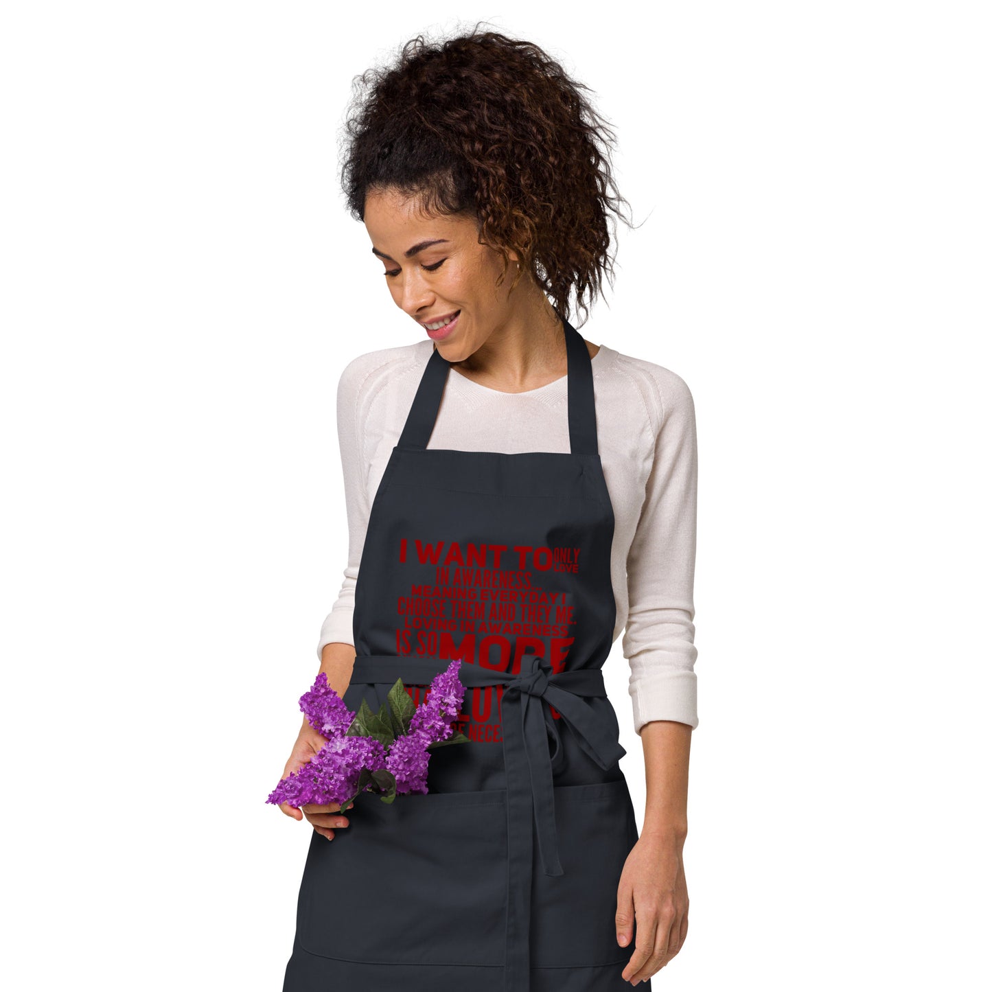 More Powerful Organic Cotton Apron