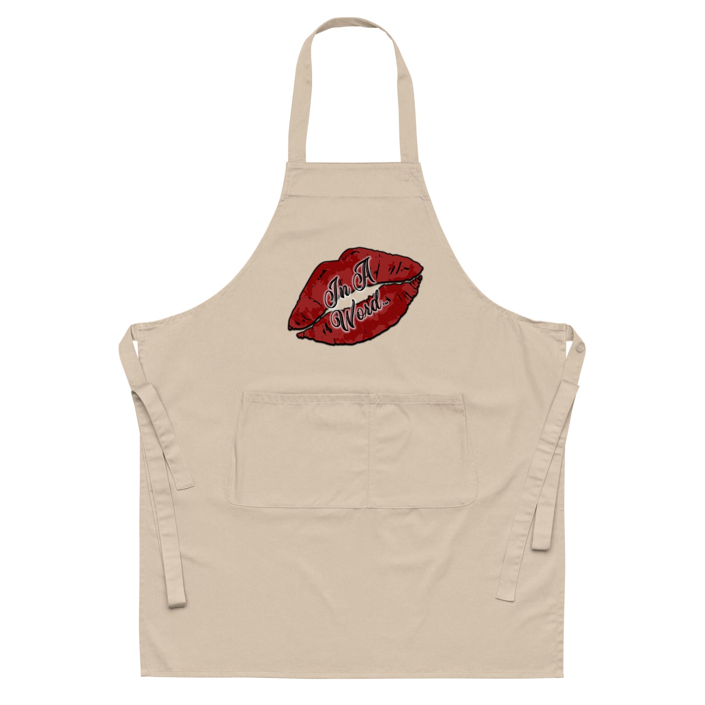 In A Word (Logo) Organic Cotton Apron