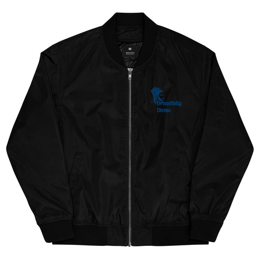 DD Man (Blue) Premium Recycled Bomber Jacket