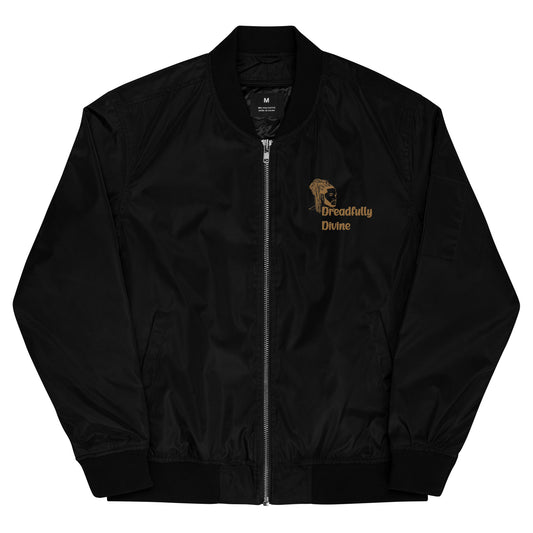 DD Man (Gold) Premium Recycled Bomber Jacket