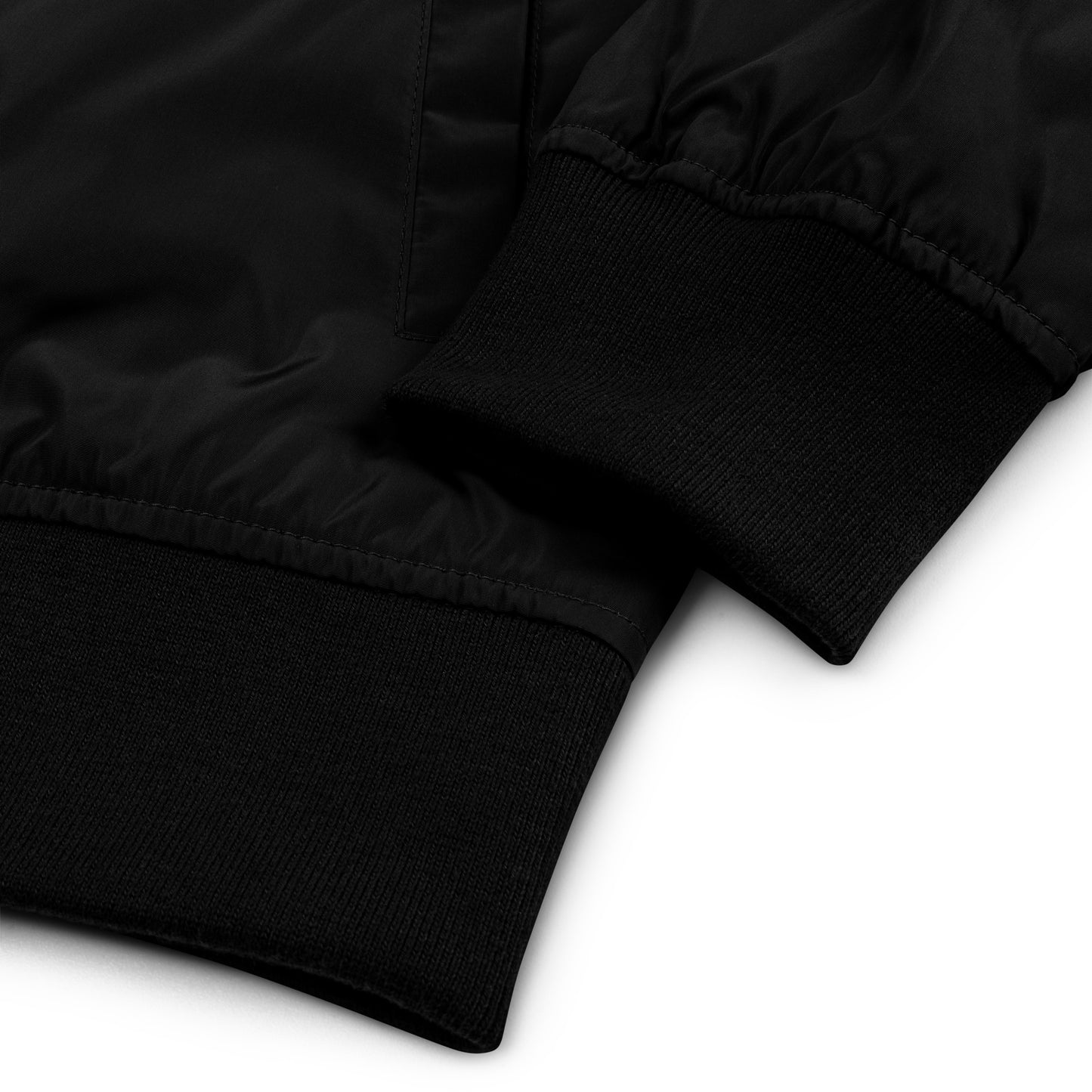 DD Woman #2 (Maroon) Premium Recycled Bomber Jacket