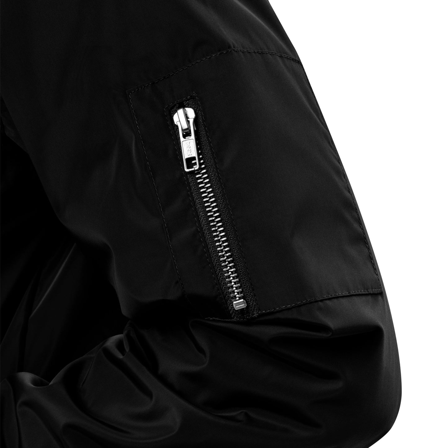 DD Woman #2 (Maroon) Premium Recycled Bomber Jacket