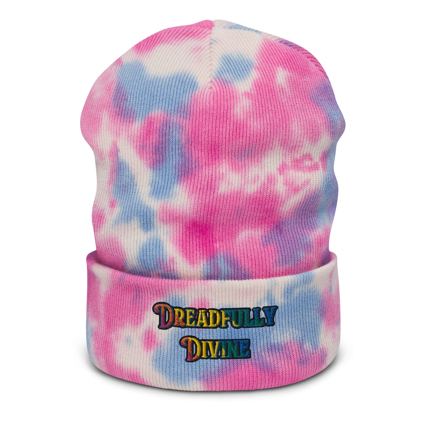 DD Logo (Multi-color) Tie-dye Beanie