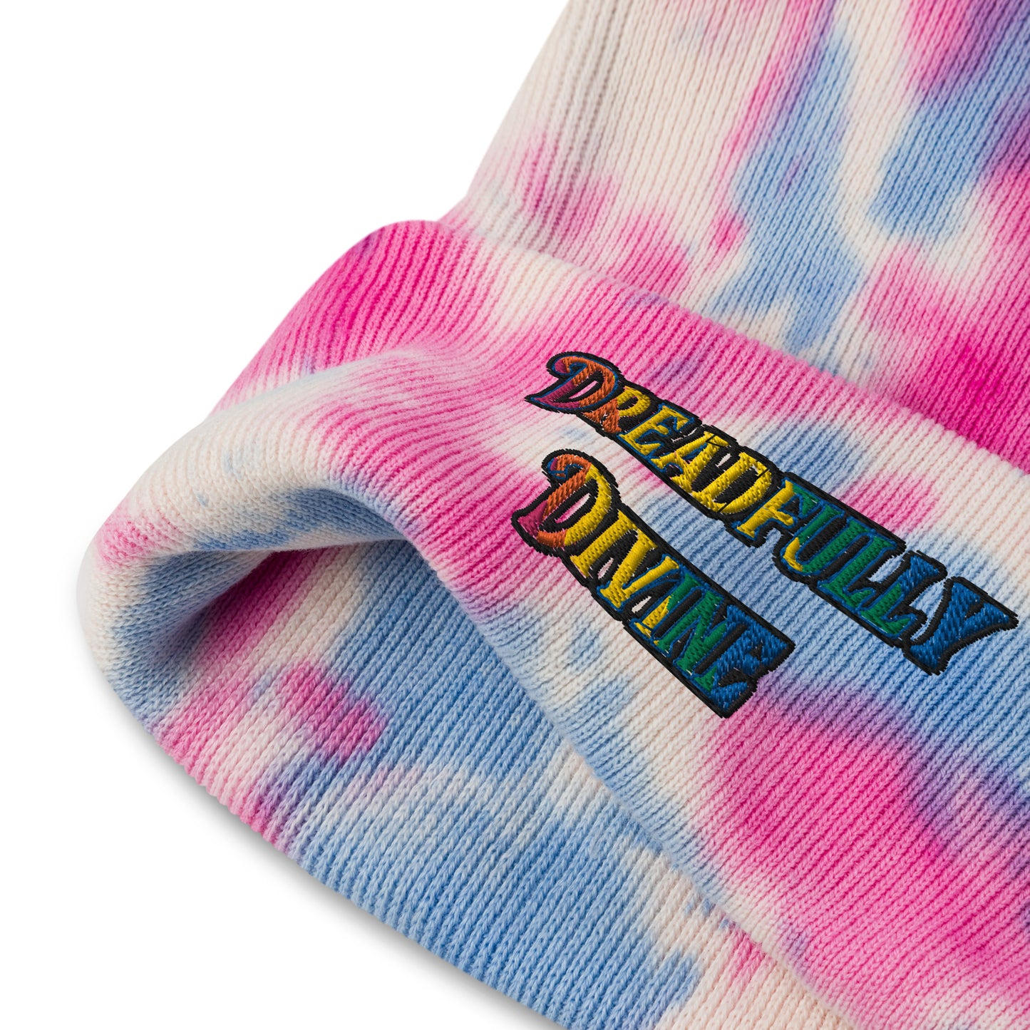 DD Logo (Multi-color) Tie-dye Beanie