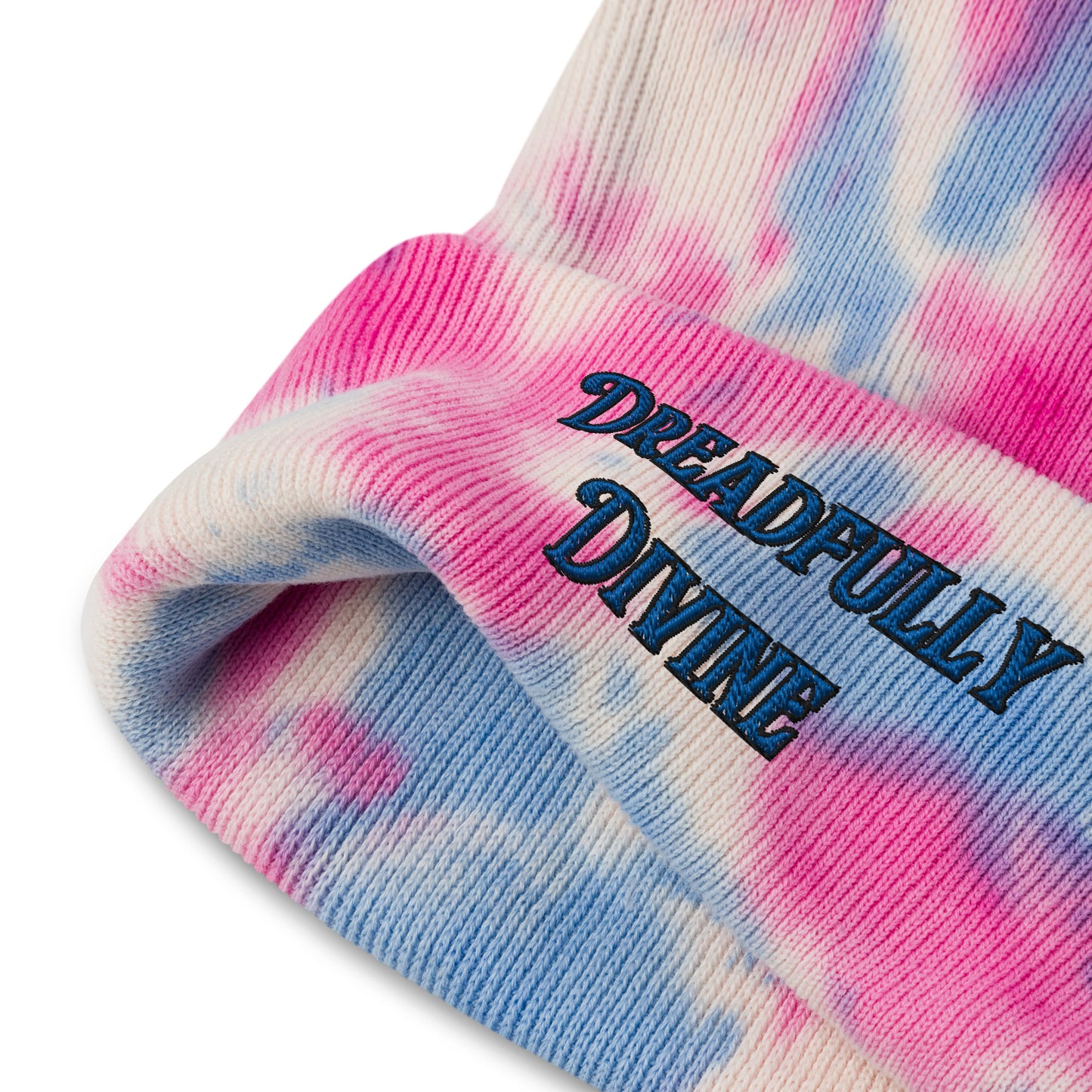 DD Logo (Blue) Tie-dye Beanie