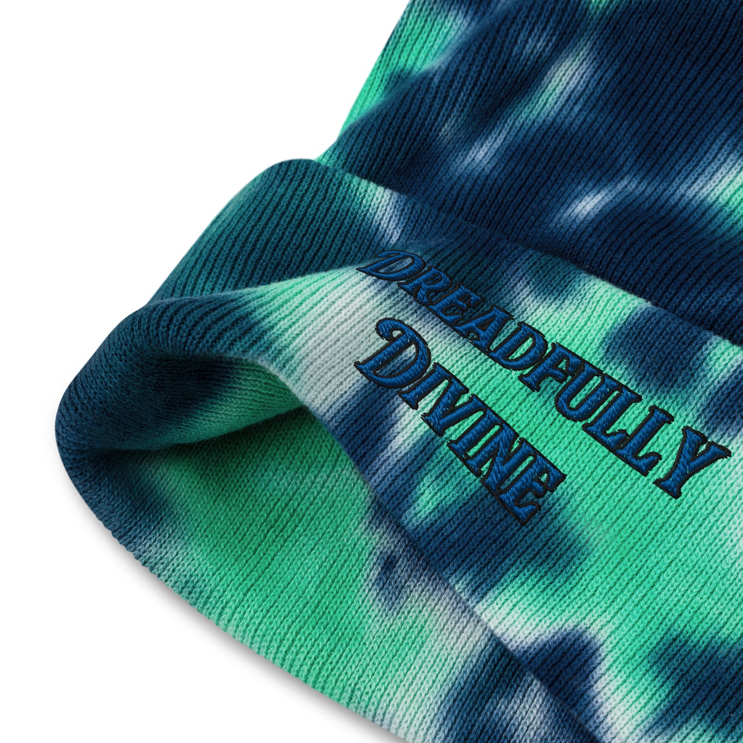 DD Logo (Blue) Tie-dye Beanie