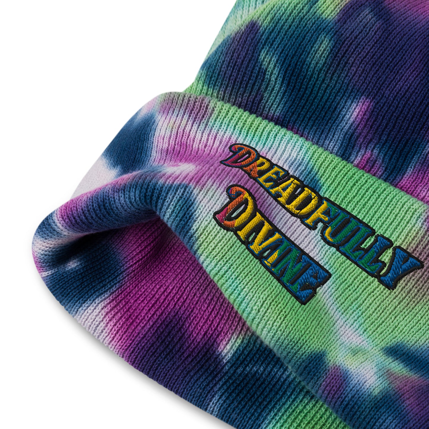 DD Logo (Multi-color) Tie-dye Beanie