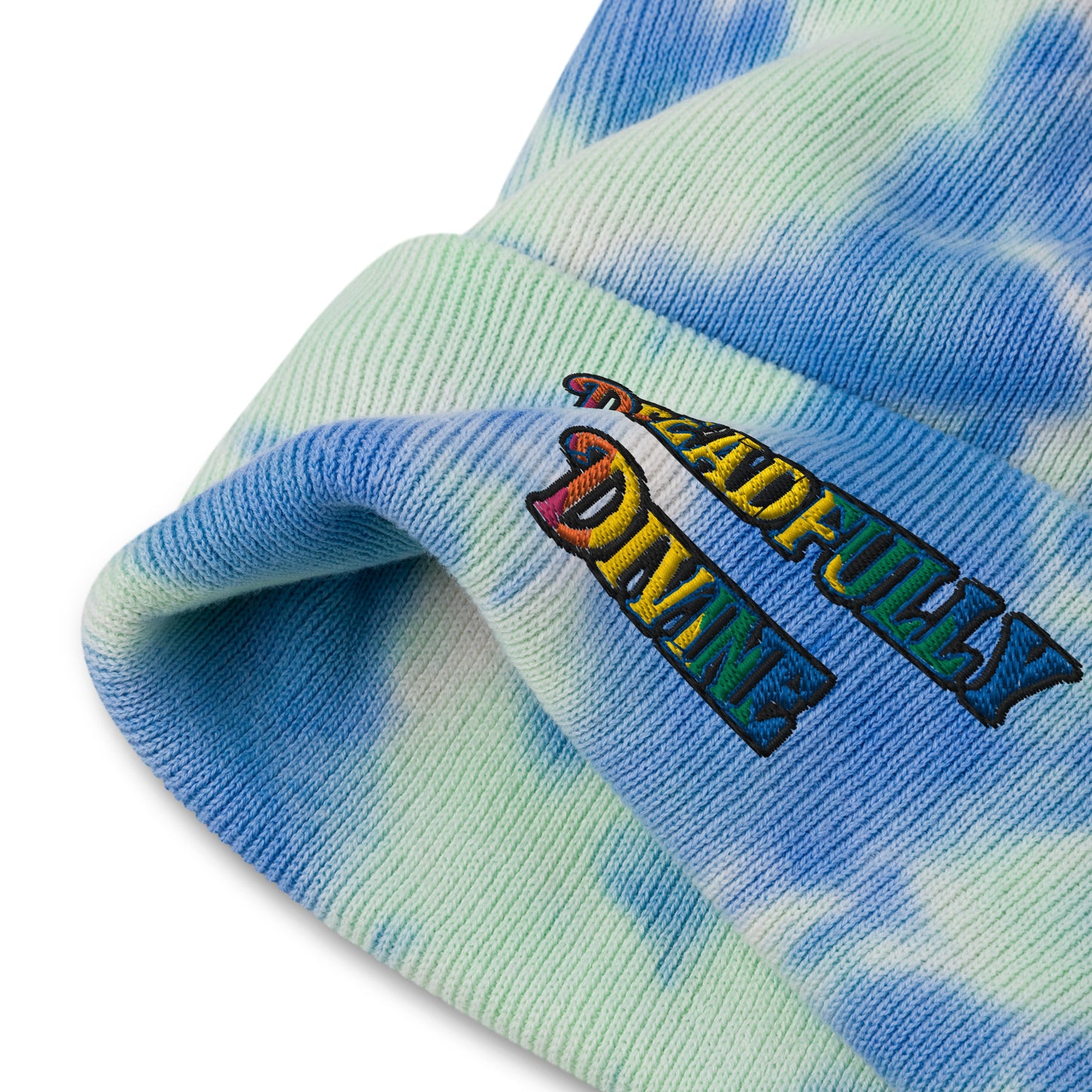 DD Logo (Multi-color) Tie-dye Beanie