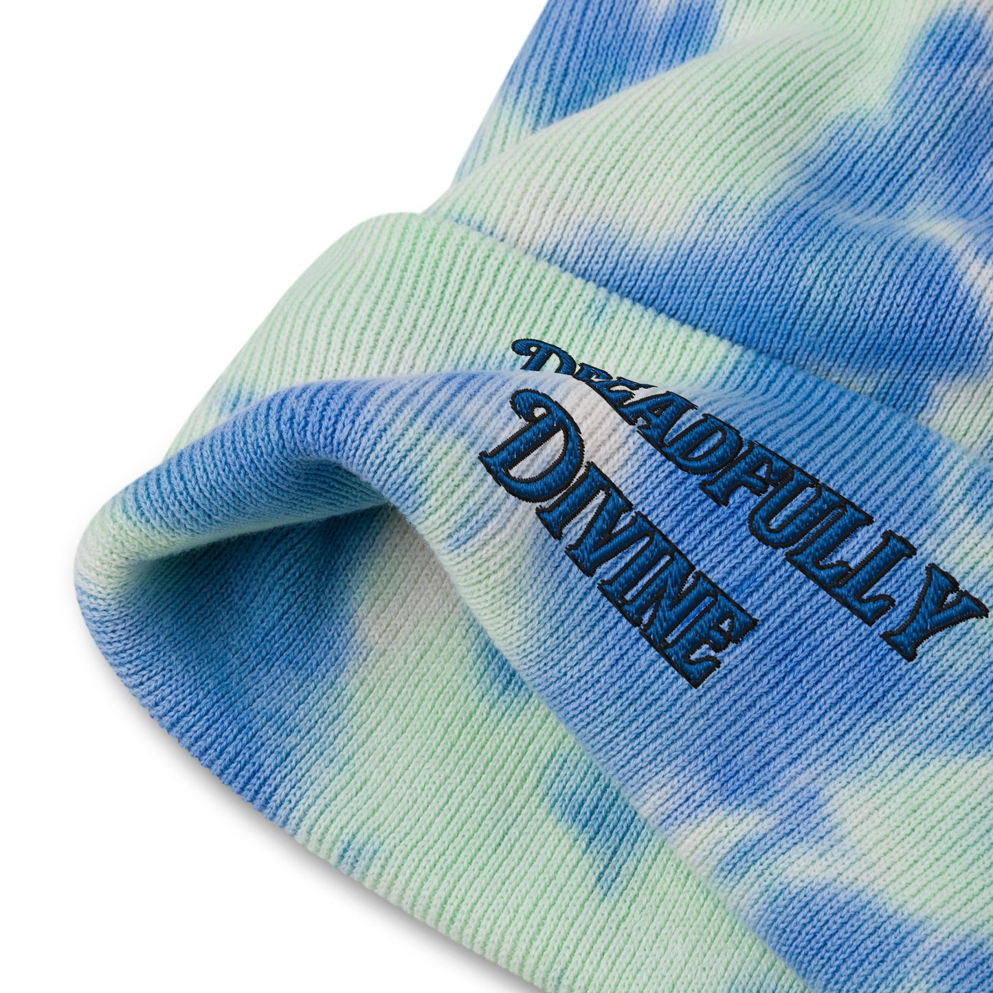 DD Logo (Blue) Tie-dye Beanie