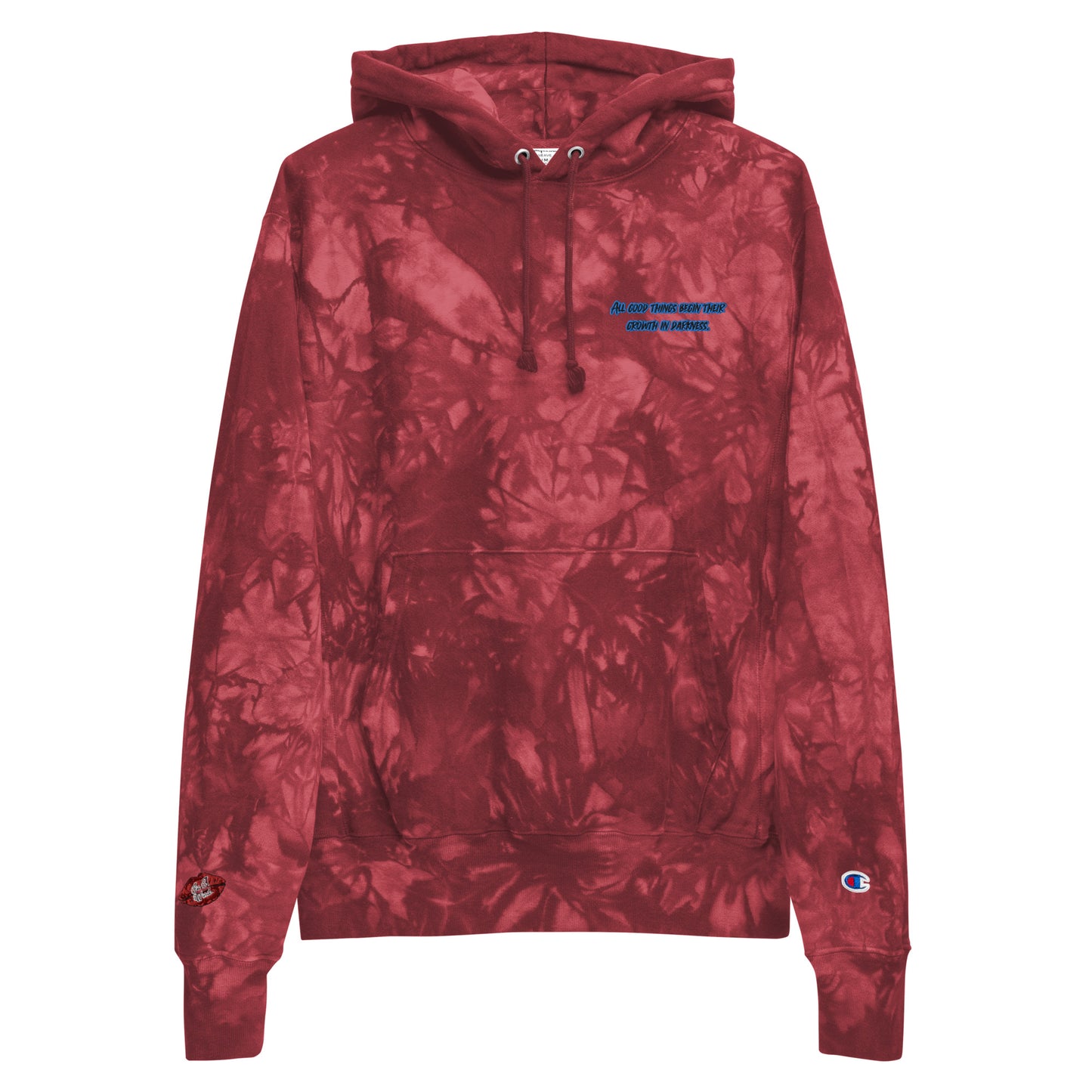 In Darkness Unisex Champion Tie-dye Hoodie