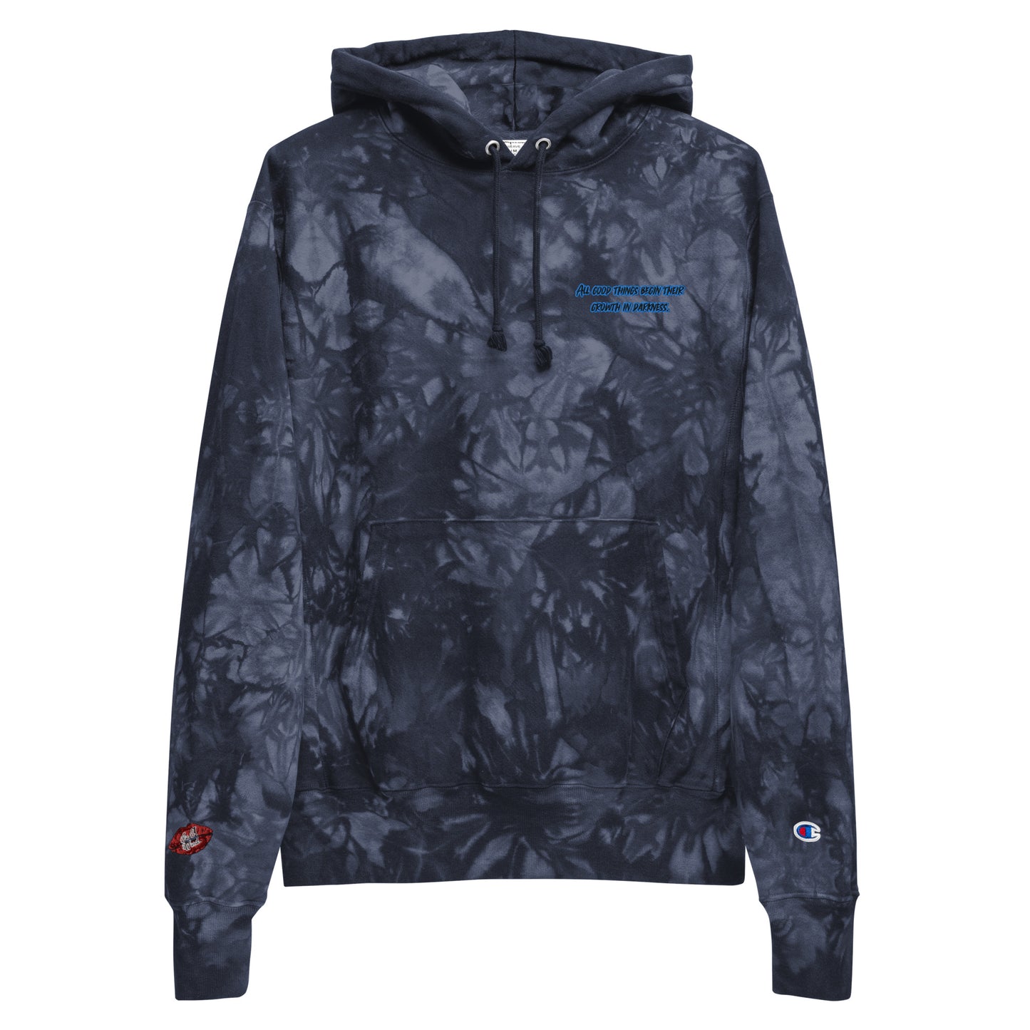 In Darkness Unisex Champion Tie-dye Hoodie